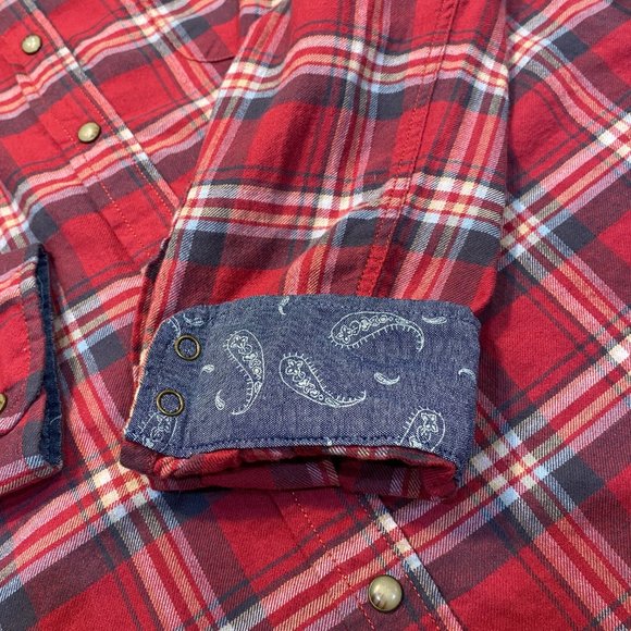Jachs Girlfriend Western Flannel Shirt - Picture 6 of 8
